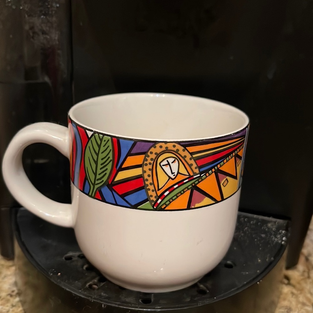 4 New Vitromaster Metropolitan Coffee Cups Art Deco 1991